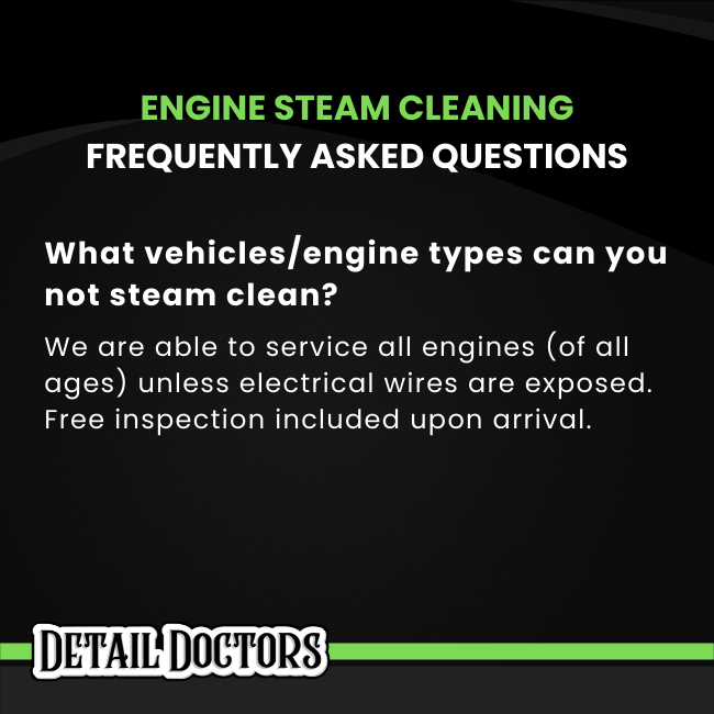 Engine Steam Clean In Milwaukee, Wisconsin (Service Upgrade)