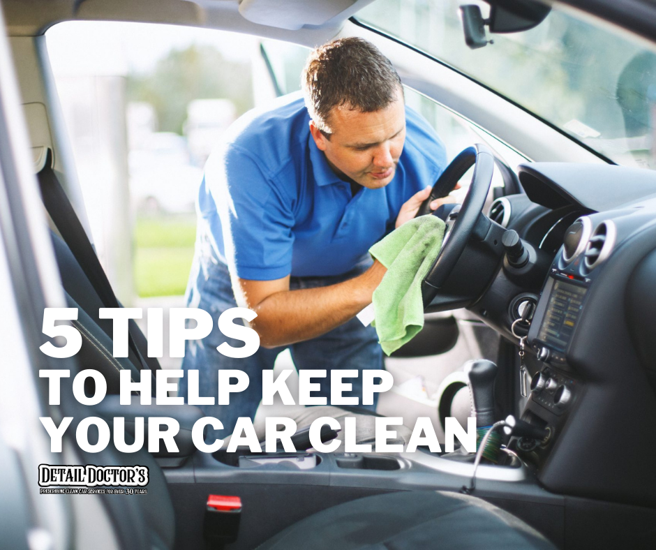 5 Simple Tips to Keep Your Car Clean