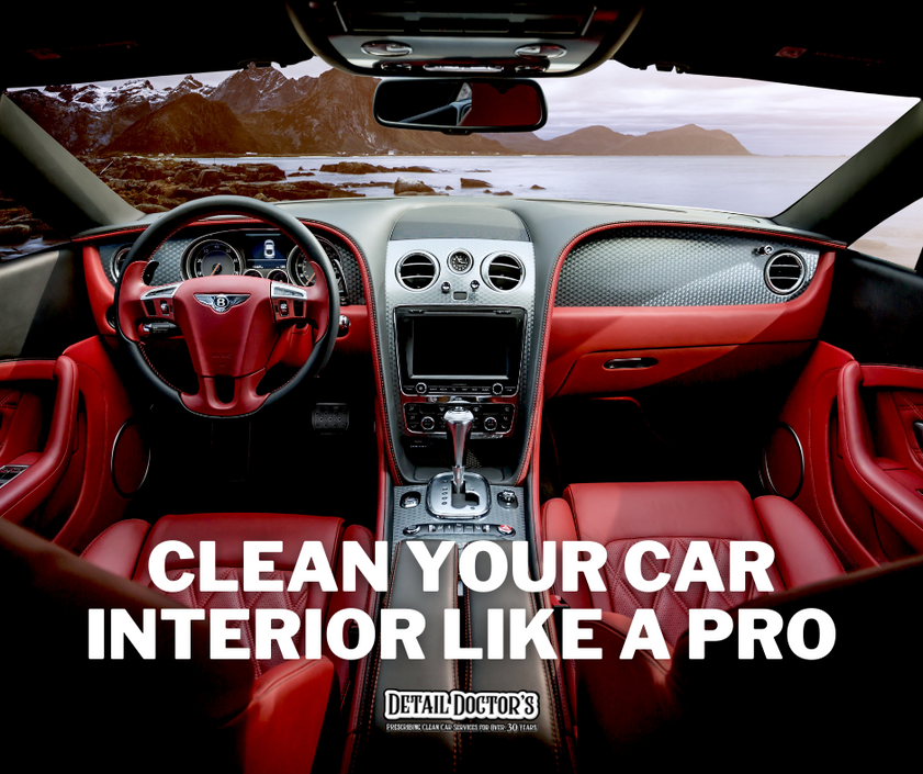How to Clean Your Car's Interior