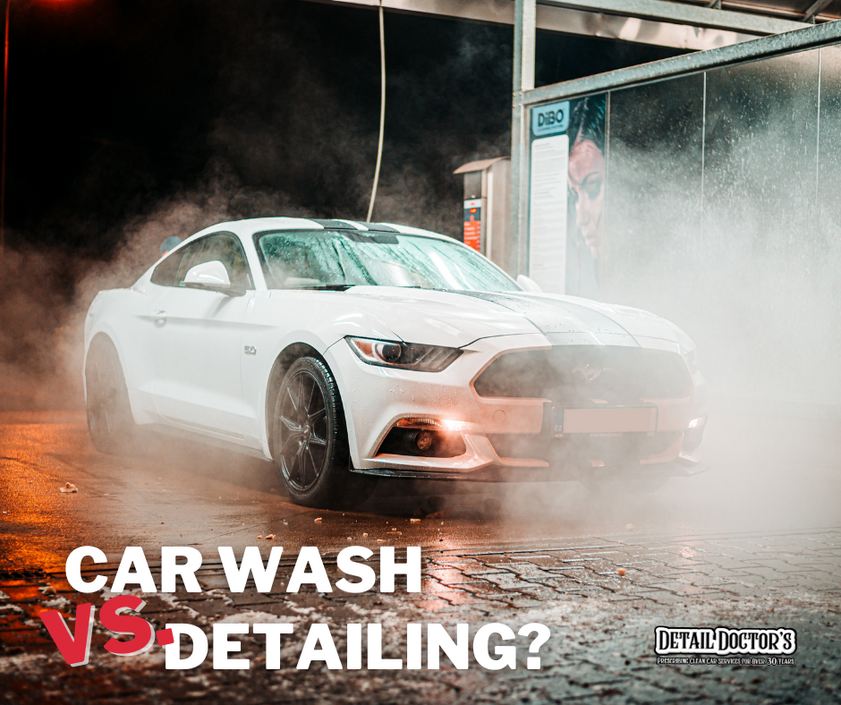 Car Wash Vs. Detailing