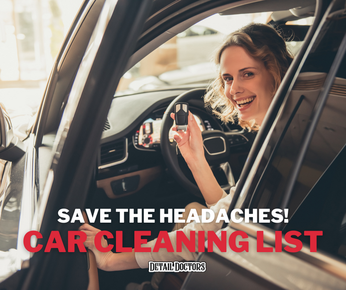 New Headache Saving Car Wash List