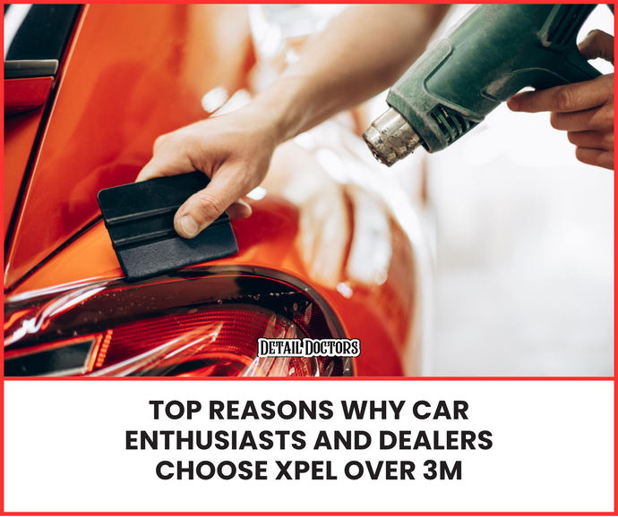 Top Reasons Why Car Enthusiasts and Dealers Choose XPEL Over 3M Paint Protection Films