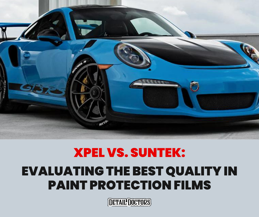 XPEL vs. SunTek: Evaluating the Best Quality in Paint Protection Film