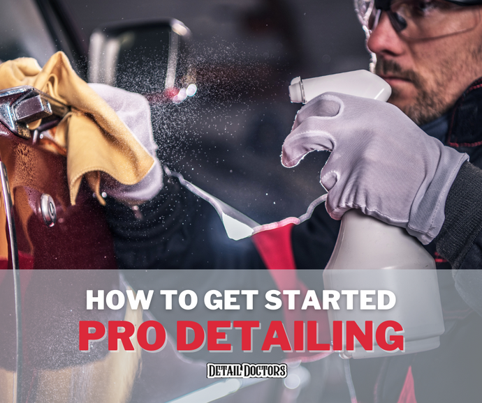 A Quick Tips Guide On How to Get Started In Auto Detailing