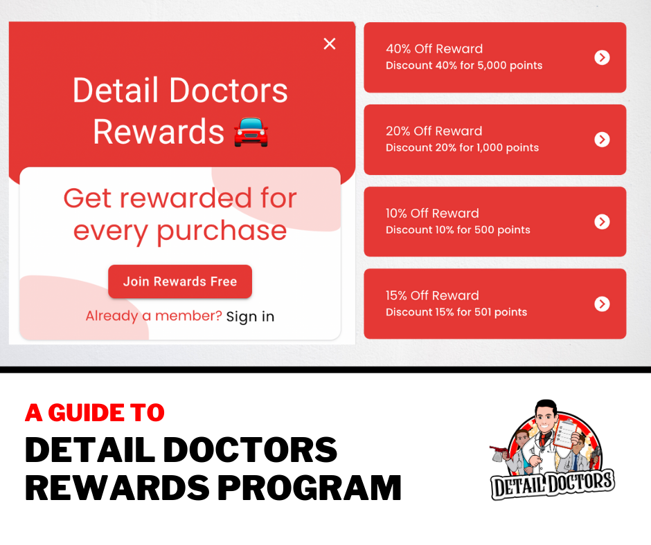 Detail Doctors Rewards Program