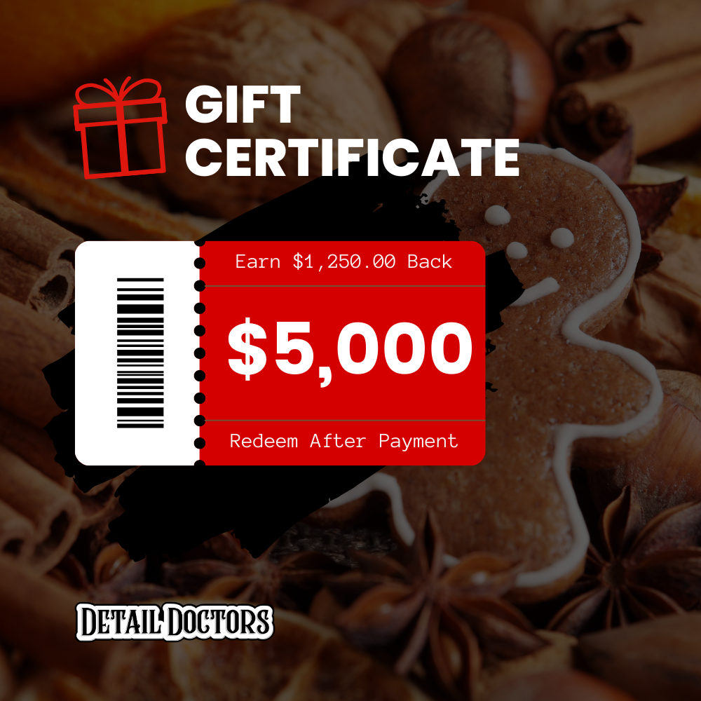 Holiday Gift Certificate (Get $25 Free for every $100!)