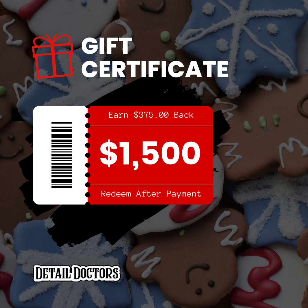 Holiday Gift Certificate (Get $25 Free for every $100!)