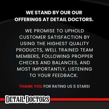 Rim Steam Cleaning (Service Upgrade) Detail Doctor's