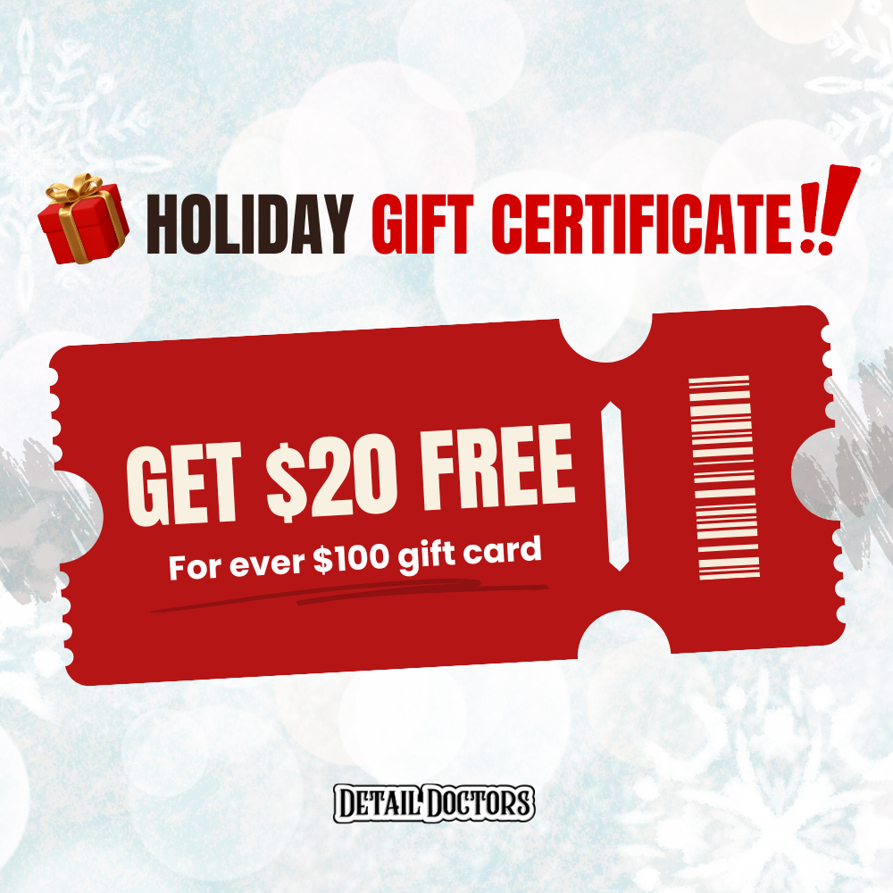 Holiday Gift Certificate (Get $20 Free for every $100!)