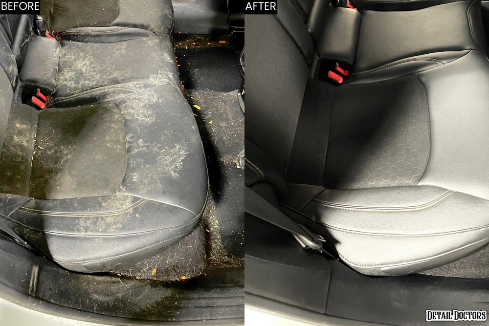 Premium Interior Detail – Deep Sanitize + Hand Wash & Dry