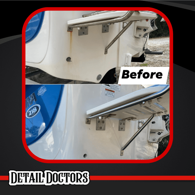 Boat & Jet Ski Detailing (Premium Hand Wash, Wax, Interior, Paint Correction Additions) Detail Doctor's