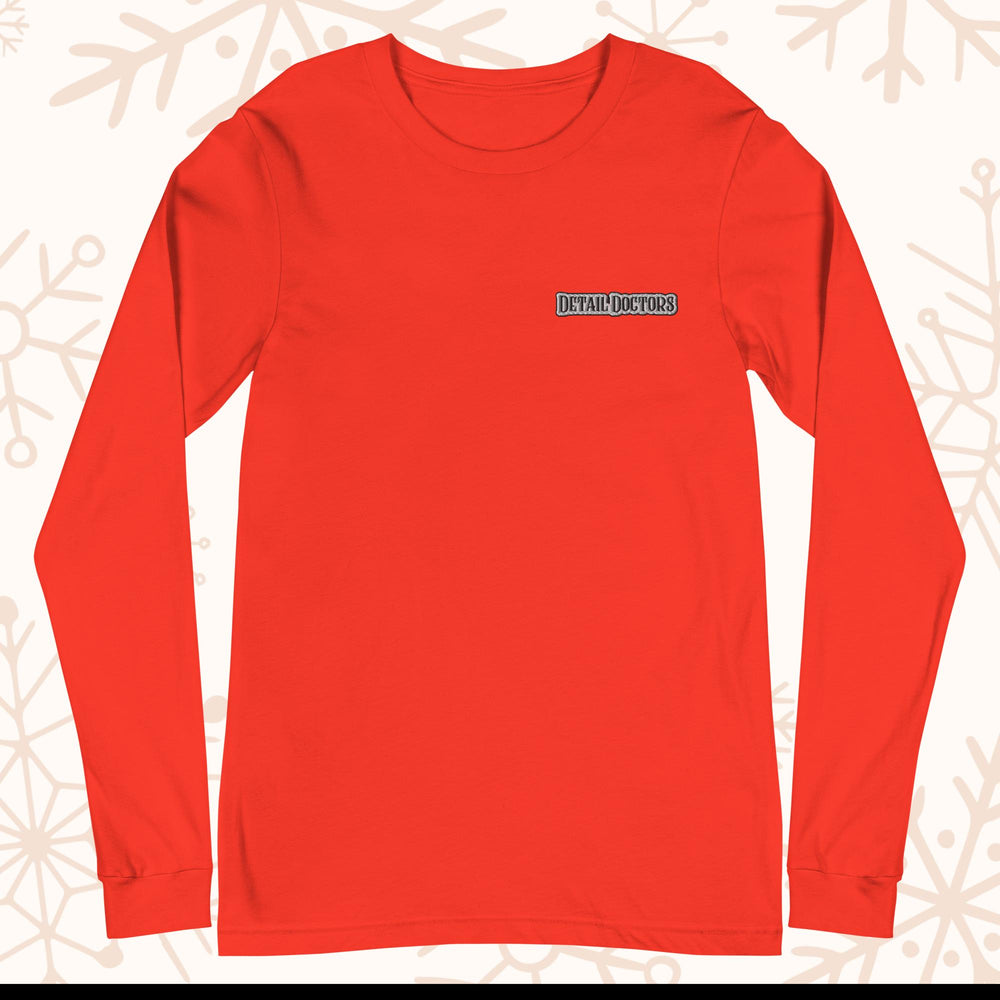 Limited Edition - Detail Doctors Holiday Long Sleeve (Red or White)